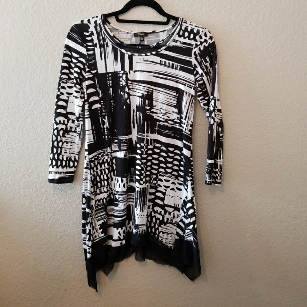 Womens longer dress shirt